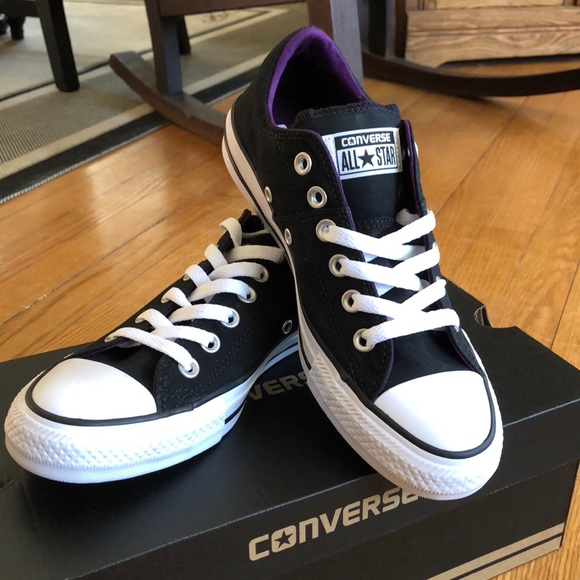 Converse Shoes - New in box Converse, purple inside. 🍇.